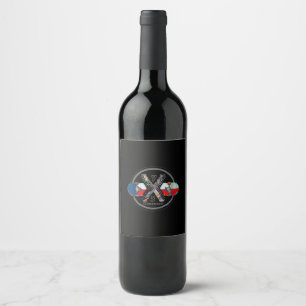 Made in Czech Republic 1975 Generation X Wine Label