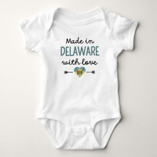 Made in Delaware with Love Baby Bodysuit