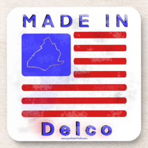 Made in Delco Coaster