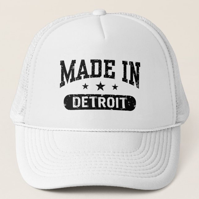 Made In Detroit Trucker Hat (Front)