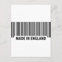 made in england bar code barcode