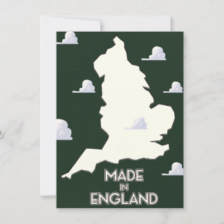 Made in England Invitation