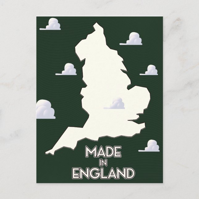 Made in England Postcard (Front)
