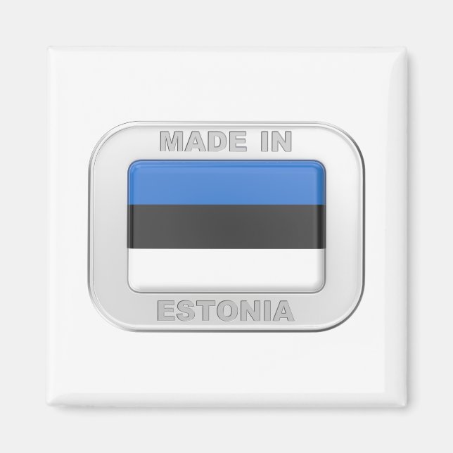 Made in Estonia Magnet (Front)