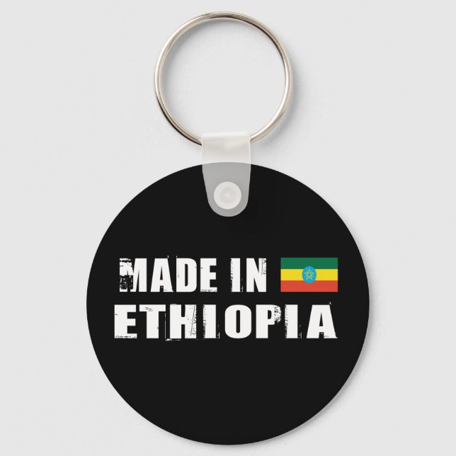 Made in Ethiopia Key Ring (Front)