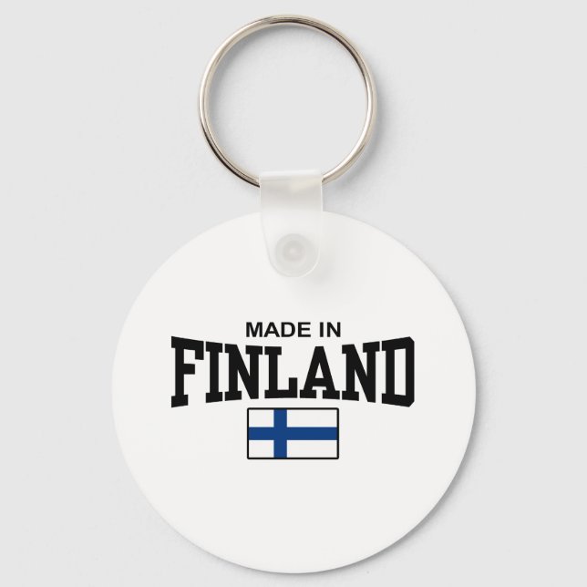 Made In Finland Key Ring (Front)