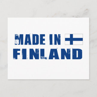 Made in Finland Postcard