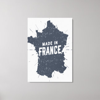 Made In France Canvas Print
