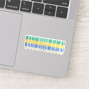 Made in Gabon – Bold National Pride Sticker