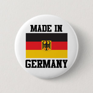 Made In Germany 6 Cm Round Badge
