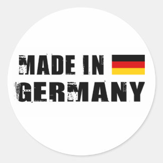 Made in Germany Classic Round Sticker