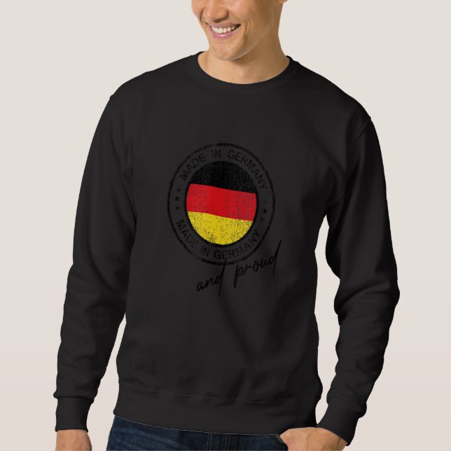 Made In Germany Ich Liebe Deutschland Sweatshirt (Front)