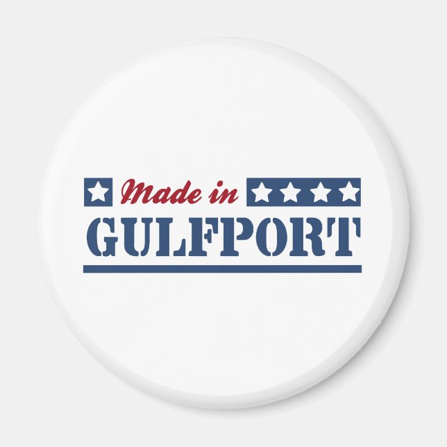 Made in Gulfport Magnet (Front)
