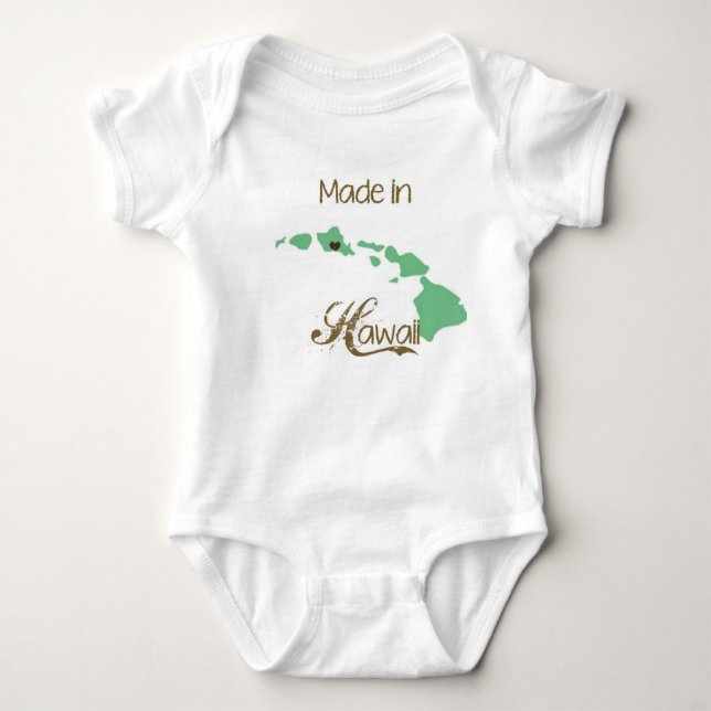 Made in Hawaii Baby Shirt (Front)