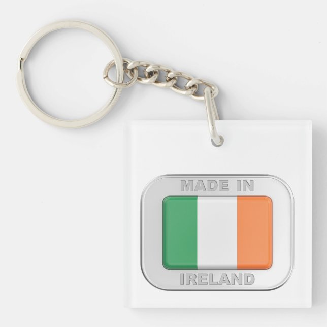 Made in Ireland Key Ring (Front)