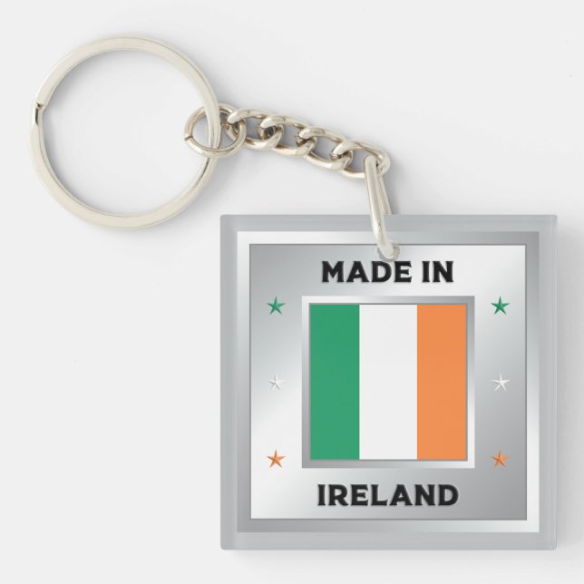 Made In Ireland Key Ring (Front)