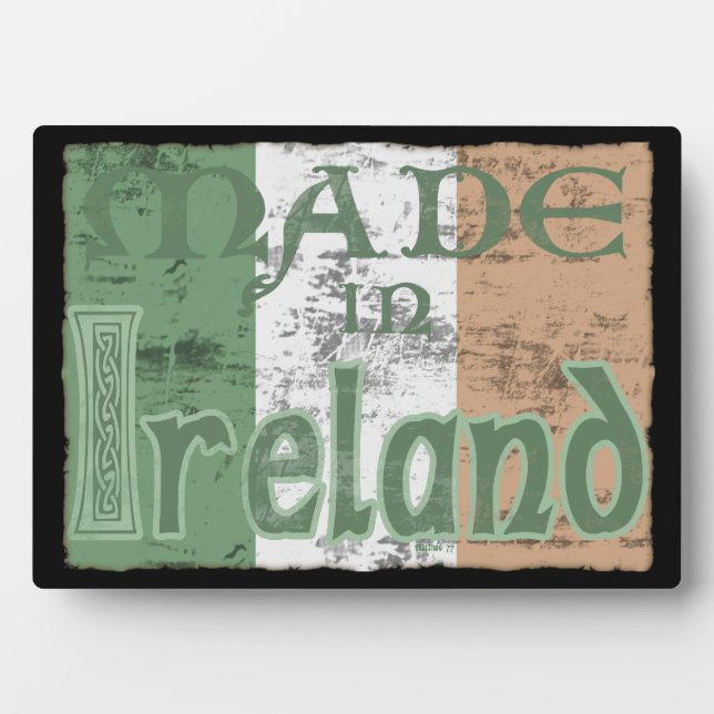 Made in Ireland Plaques (Front)