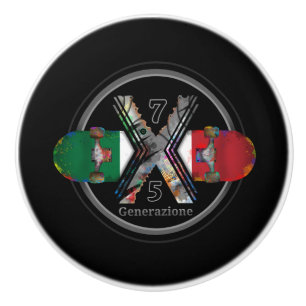 Made in Italy 1975 Ceramic Knob