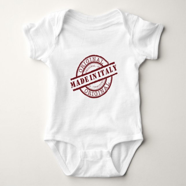 Made in Italy Baby Bodysuit (Front)