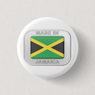 Made in Jamaica 3 Cm Round Badge