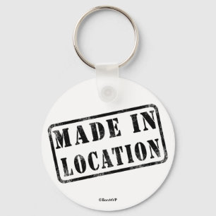 Made In... Key Ring