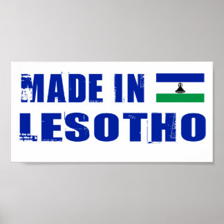 Made in Lesotho Poster