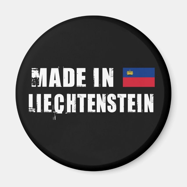 Made in Liechtenstein Magnet (Front)