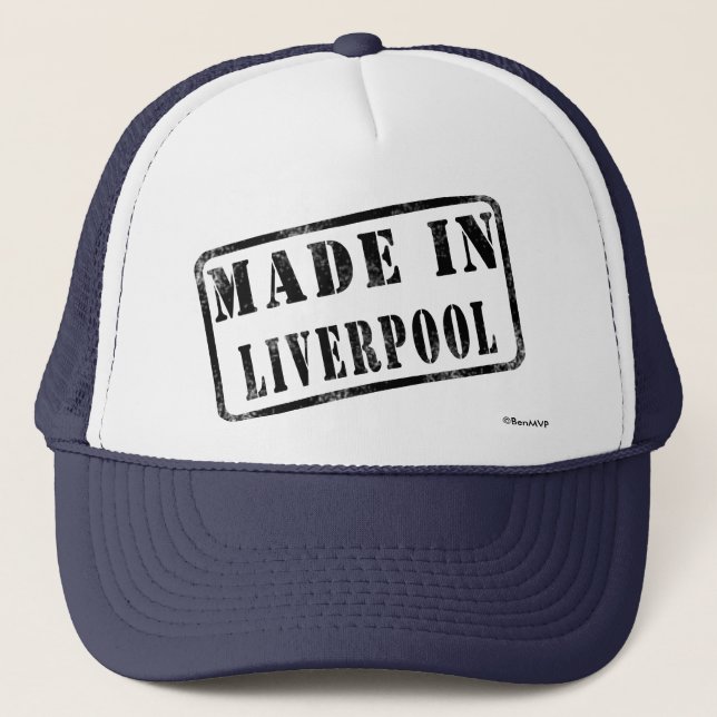 Made in Liverpool Trucker Hat (Front)