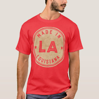 Made In Louisiana LA State USA TShirt
