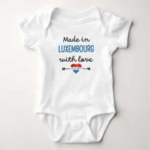 Made in Luxembourg with Love Baby Bodysuit