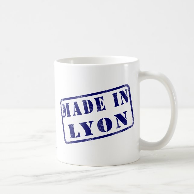 Made in Lyon Coffee Mug (Right)