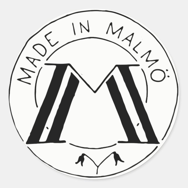 Made in Malmö sticker (Front)