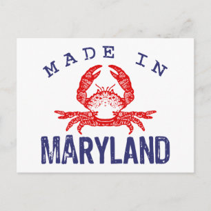 Made In Maryland Postcard