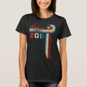 Made In May 2011 11 Birthday 11 Years Old Vintage T-Shirt