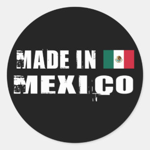 Made in Mexico Classic Round Sticker