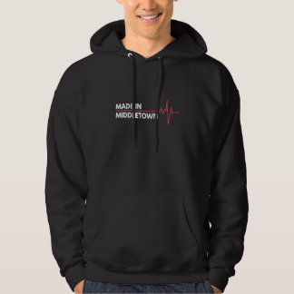 Made In Middletown Connecticut Place Of Birth Home Hoodie