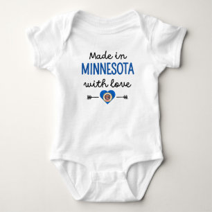 Made in Minnesota with Love Baby Bodysuit
