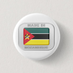 Made in Mozambique 3 Cm Round Badge