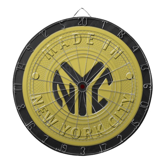 Made In New York Dartboard (Front)