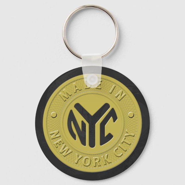 Made In New York Key Ring (Front)
