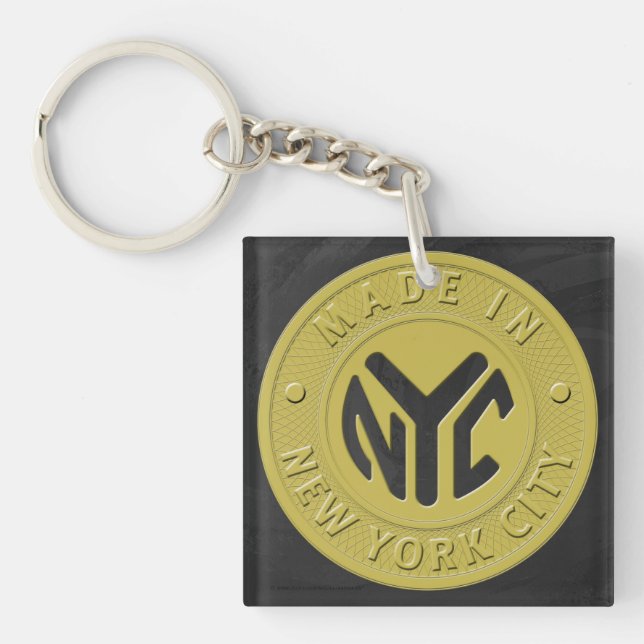 Made In New York Key Ring (Front)