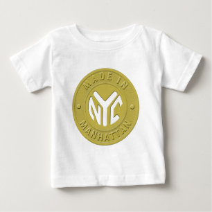 Made In New York Manhattan Baby T-Shirt