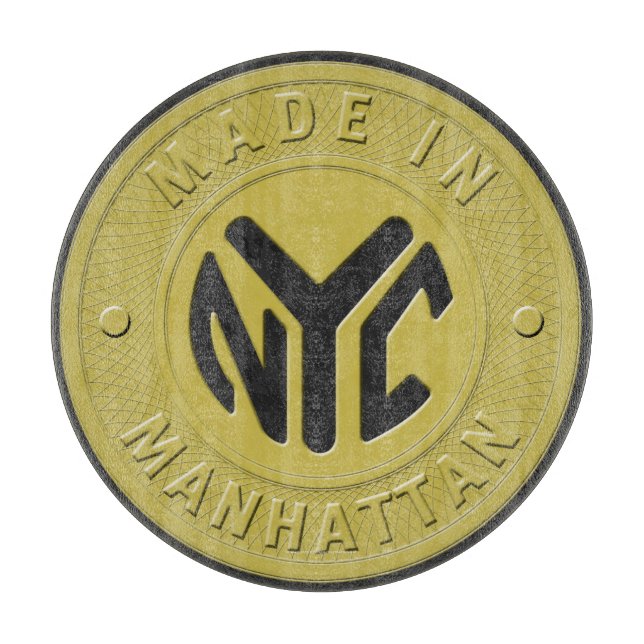 Made In New York Manhattan Cutting Board (Front)