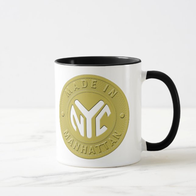 Made In New York Manhattan Mug (Right)