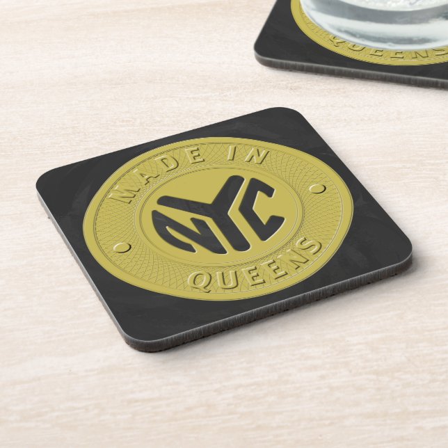 Made In New York Queens Coaster (Left Side)