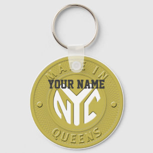 Made In New York Queens Key Ring