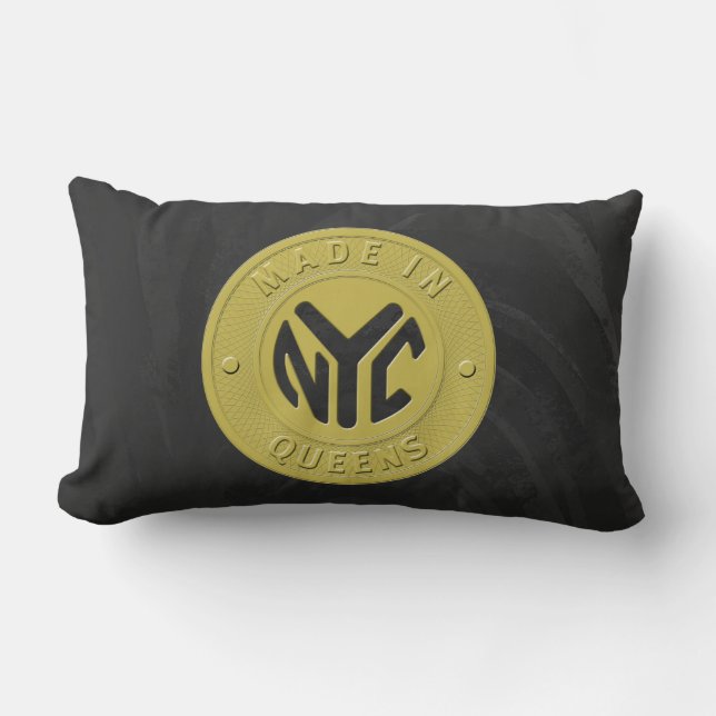 Made In New York Queens Lumbar Cushion (Front)