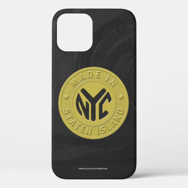 Made In New York Staten Island Case-Mate iPhone Case (Back)
