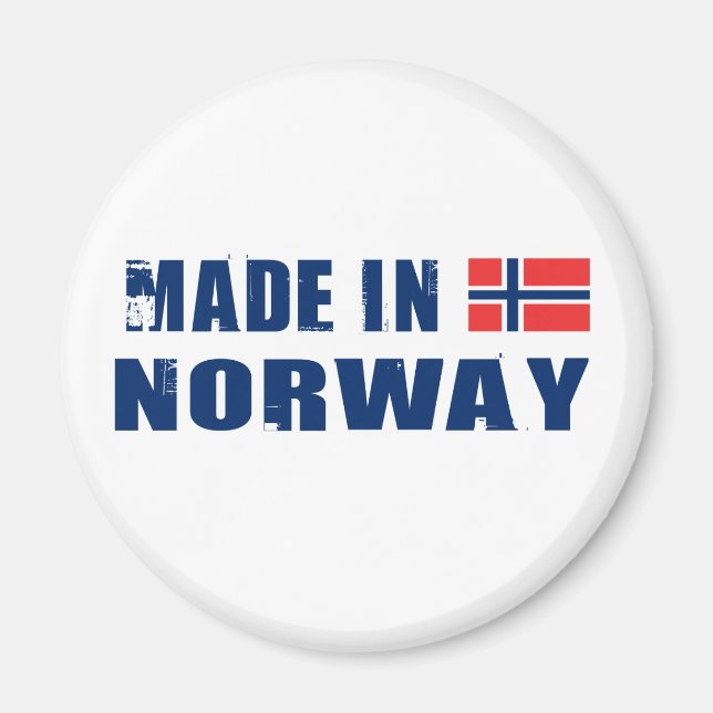 Made in Norway Magnet (Front)
