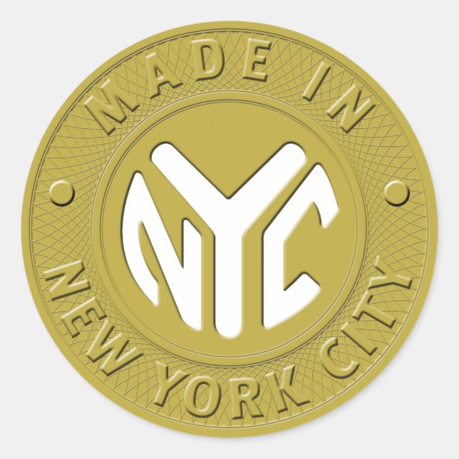 MADE IN NYC Stickers (Front)